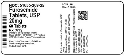 Label (51655 269 25   Rev A 02 23)